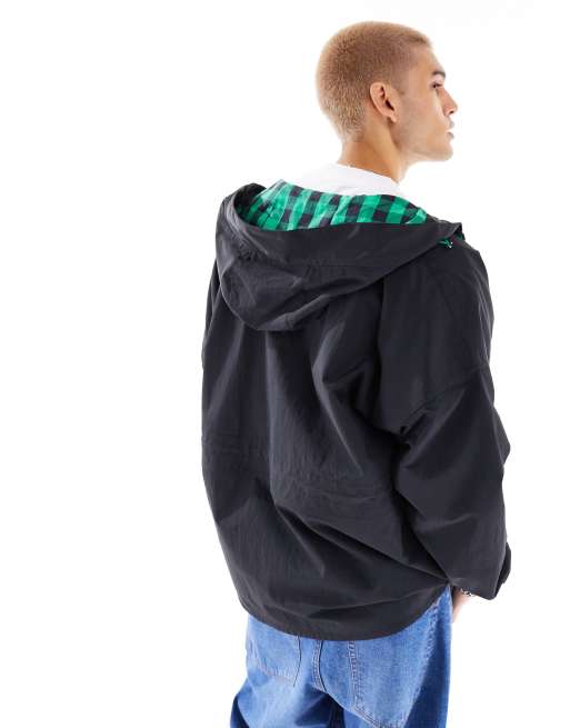 Barbour x ASOS Acoustic – Czarna kurtka przeciwdeszczowa unisex, 3 z 4