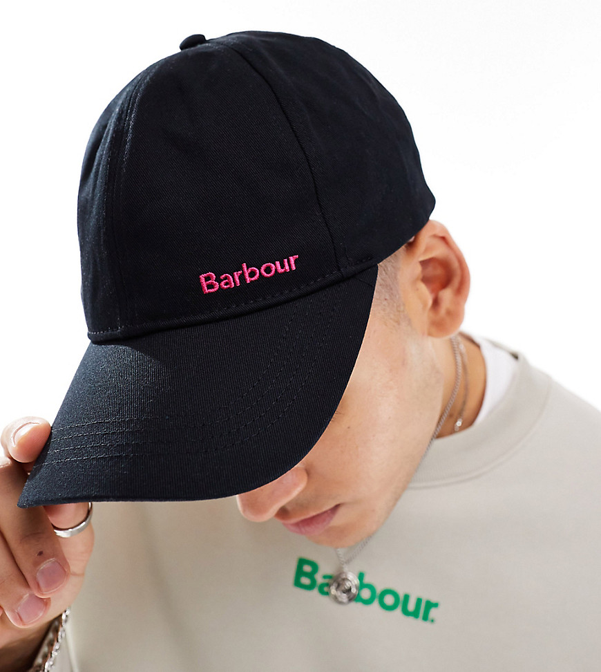 Barbour X Asos Baseball Cap In Black