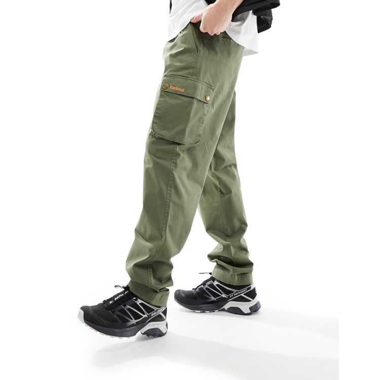 Barbour x ASOS exclusive cargo pants in green | ASOS