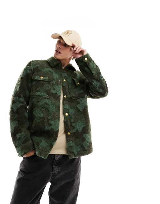 Barbour deals overshirt camo