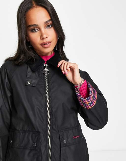 Womens barbour outlet wax jacket sale