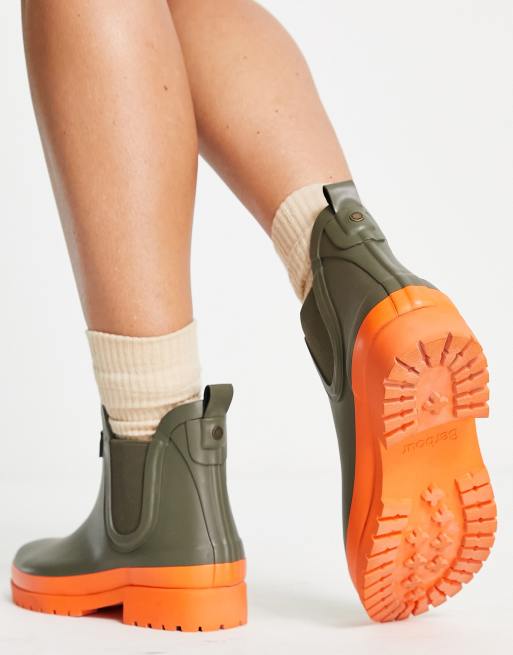 Barbour store wellies Orange