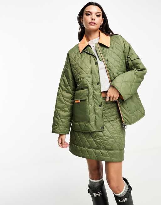 Asos hot sale quilted coats