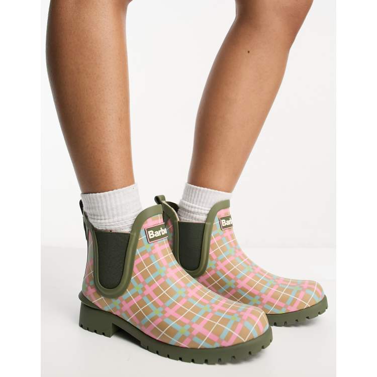 Tartan on sale wellington boots