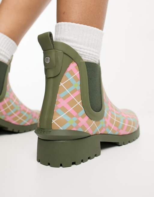 Barbour green clearance wellies