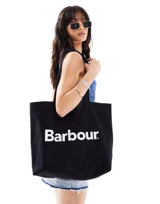 Barbour x FhyzicsShops - Sort tote-taske