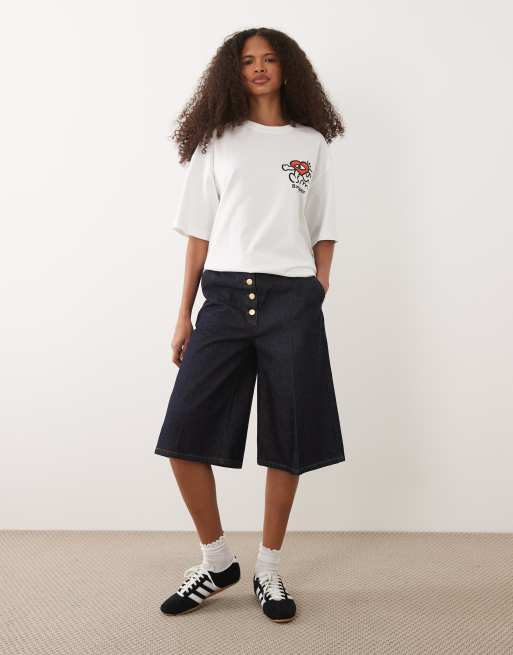 Barbour x Mul Tyne short sleeve graphic t-shirt in white, 3 of 4