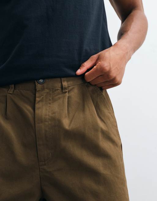 Barbour Yorklane cotton twill trousers in light brown, 4 of 6