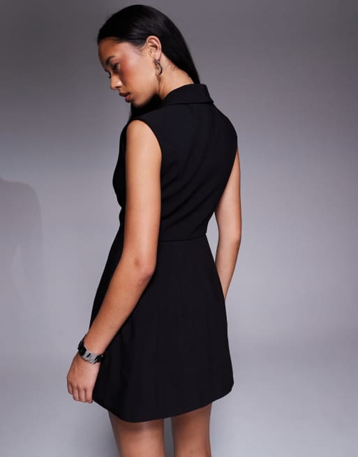 tailored mini dress black SKYLINE TAILORED MINI DRESS | BLACK | THIRD FORM | Women's fashion  Australia | Shop Online Now — THIRD FORM main image 0