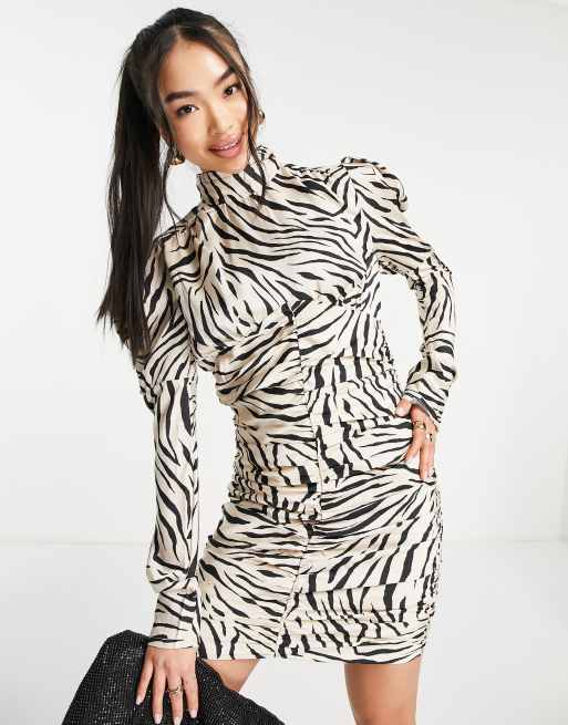 Bardot zebra dress best sale