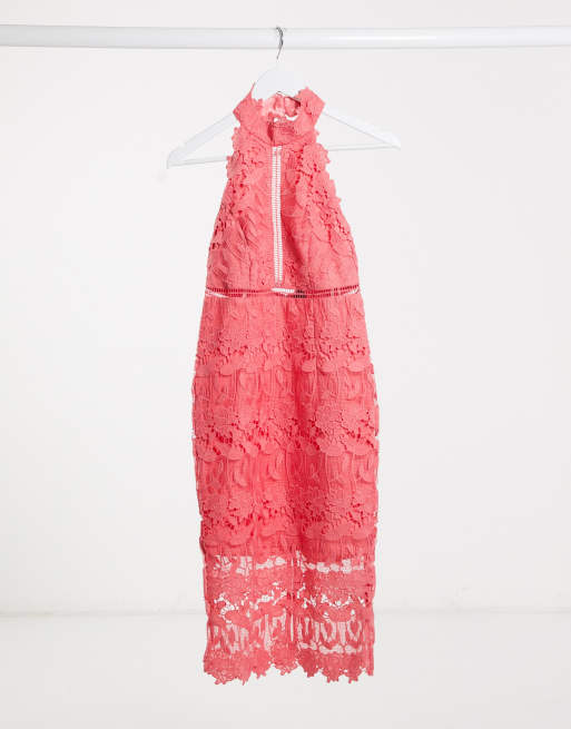 Noni lace shop halter dress