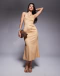 [Bardot] Bardot Nadira faux suede dress in soft camel-Brown 8 Soft Camel