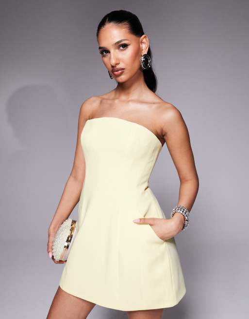 white mini pearl dress Peyton Pearl Detail Mini Dress | White | Graduation