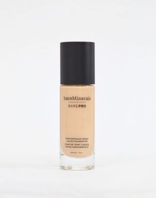 bareMinerals - BAREPRO - 24-Hour Full Coverage Liquid Foundation - flüssige Foundation mit LSF 20-Bunt