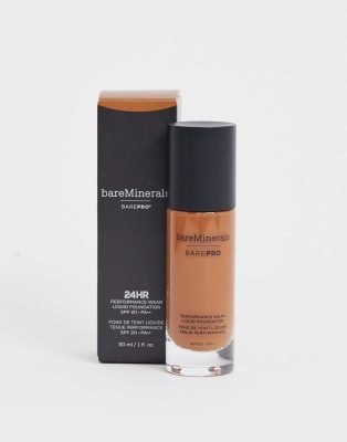 bareMinerals - BAREPRO - 24-Hour Full Coverage Liquid Foundation - flüssige Foundation mit LSF 20-Bunt