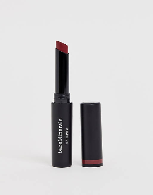 bareMinerals – barePro – Langanhaltender Lippenstift – Raspberry