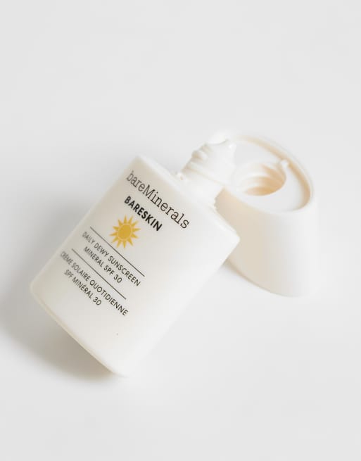 bareMinerals - BareSkin Daily Dewy - Crème solaire minérale SPF 30 - Voile non teinté, 3 de 4