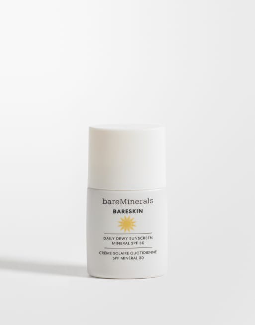 bareMinerals – BareSkin Daily Dewy Mineral Sunscreen – Solskyddskräm medSPF 30 – Sheer Medium, 4 av 4