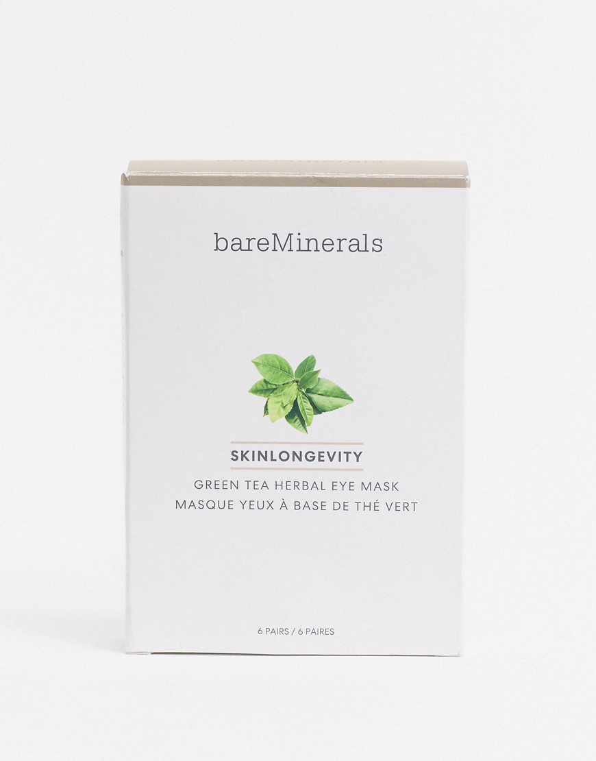 BareMinerals - Skinlongevity - Groene thee-extract kruidenoogmasker-Zonder kleur