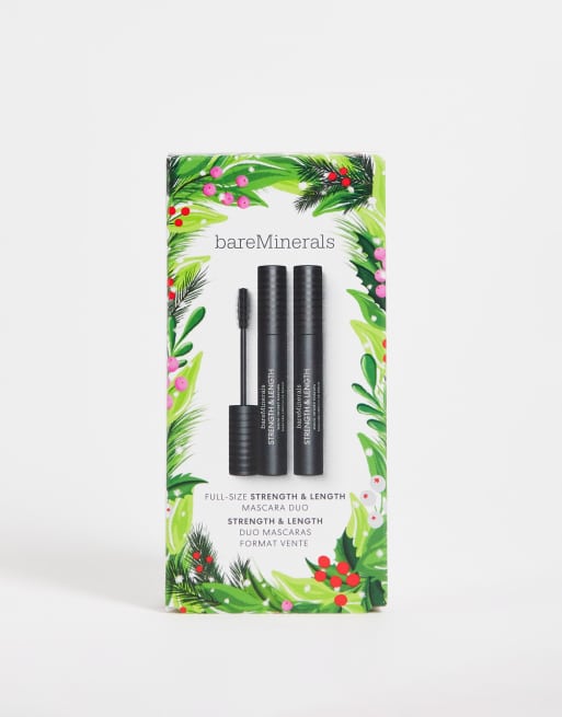 BareMinerals – Två-pack mascara i full storlek för styrka & längd (spara 35%)
