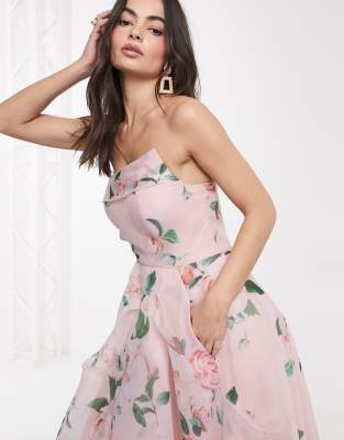 bariano floral dress