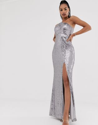 gown silver