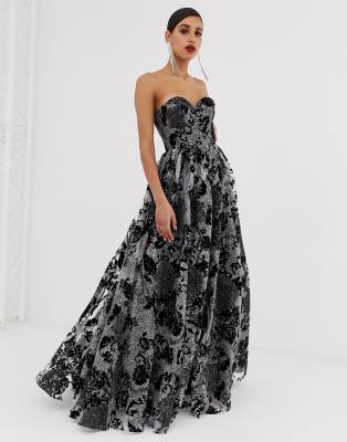 bariano ball gown