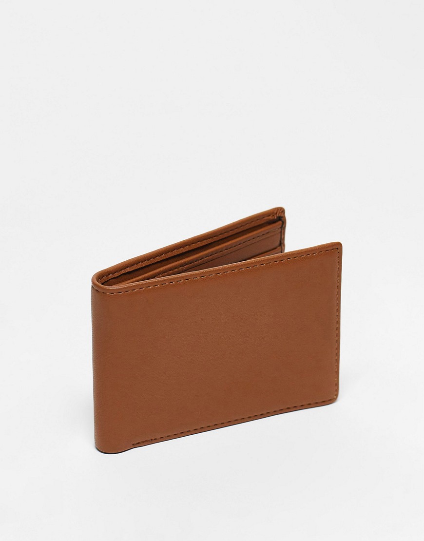 Barneys Original leather wallet in tan-Brown