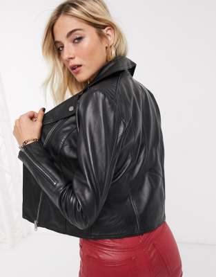 barneys originals belina leather jacket