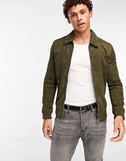 Barneys originals leather jacket on sale mens