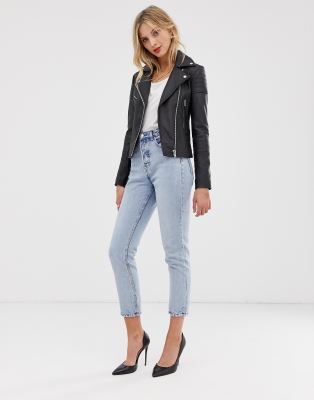 barneys originals clara leather jacket