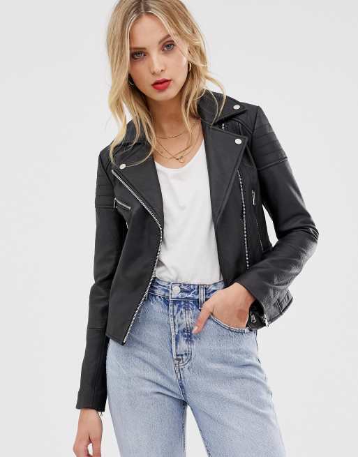 Asos womens outlet biker jacket