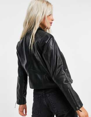 barneys originals belina leather jacket