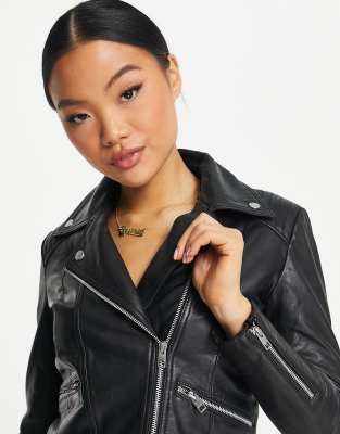 barneys originals belina leather jacket