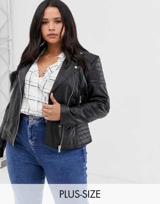 Asos barneys leather clearance jacket