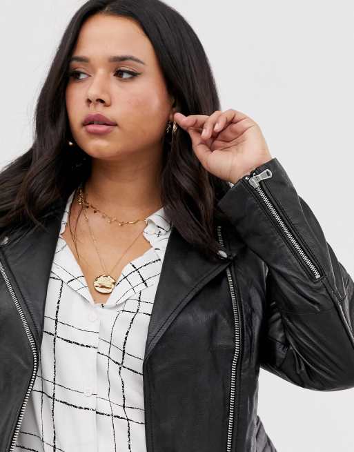 Barneys original leather jacket on sale asos