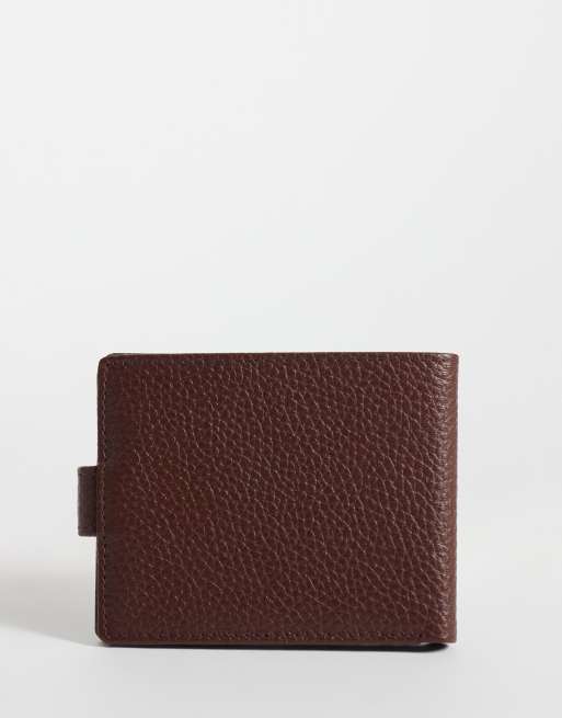Barneys Originals Real leather wallet in cognac, 3 of 3