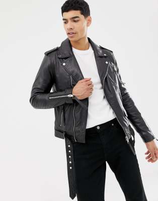 barneys originals leather jacket mens