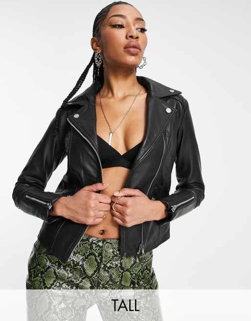 Asos leather jacket clearance barneys