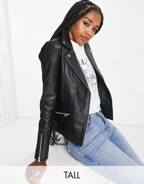 Womens leather jacket on sale sale