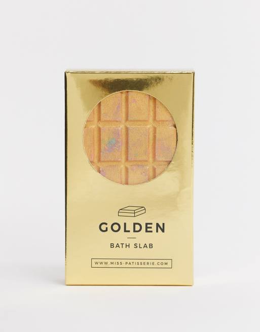 Barra de baño de edición limitada Gold de Miss Patisserie