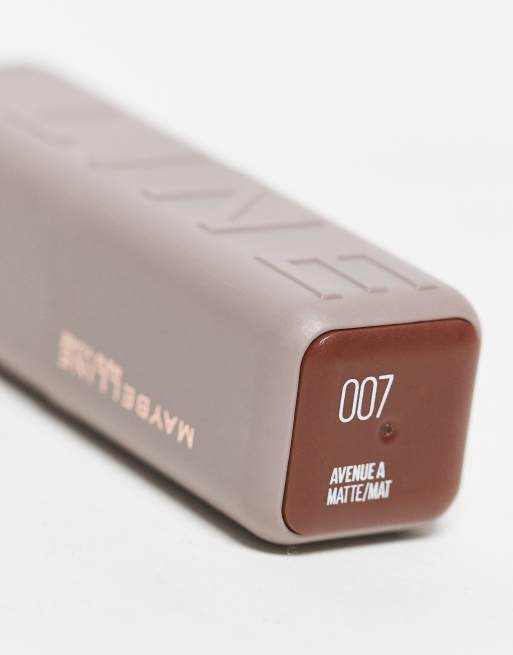 Barra de labios efecto mate Maybe It's Serum de Maybelline: Tono 007 Avenue A, 4 de 4