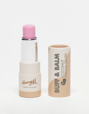 Barry M - Buff & Balm - Lippenbalsam - Coconut Cream Crush-Keine Farbe