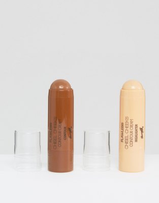 Barry M Chisel Cheeks Contour Cream Sticks-Multi