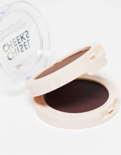 Barry M – Chisel Cheeks Cream & Powder Contour Duo – Konturier-Palette für die Wangen im Farbton Deep, 4 von 4