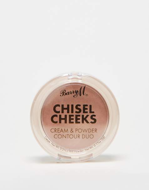 Barry M Chisel Cheeks Cream & Powder Contour Duo - Light - view 1