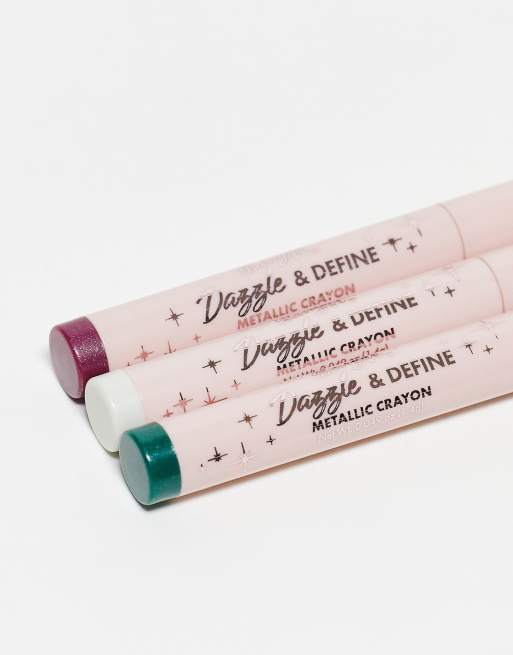 Barry M - Dazzle & Define - Crayons métallisés - Couleurs vives métallisées, 2 de 4