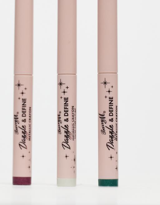 Barry M – Dazzle & Define Metallic Crayons – Metalliska sminkkritor - Metallic Brights, 3 av 4