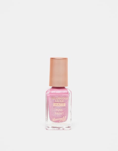 Barry M Diamond Luxe Matte Nail Paint - Divinity Pink - view 1