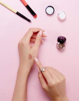 Barry M Fine Glitter Dust-white In White